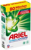 Logo Ariel lessive en poudre universal+, 4,8 kg - 80 lavages 6430914