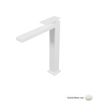 Logo Robinet mitigeur lavabo haut monotrou tabula - ta22224 blanc mat