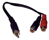Logo Cordon 1 x rca-mle / 2 x rca-femelle, long: 20cm. 3389933