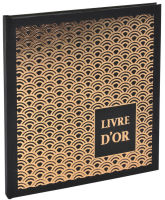 Logo Exacompta livre d'or palmyre, 210 x 190 mm, or/noir 8702149