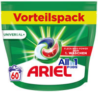 Logo Ariel lessive en capsules all-in-1 universal+, 53 lavages 6430948