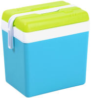 Logo Eda glacire, plastique 24 litres, gris/vert 6459146