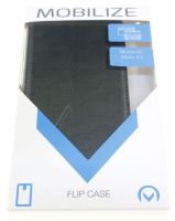 Logo Mobilize etui vertical pour motorola moto e4 , noir m81958