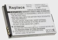 Logo Accu pour olympia viva, li-ion,3,7v, 1100mah, 4,1wh f253664