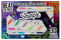 Logo Sharpie marqueur permanent fine, bote de 30 'labyrinthe' 5050559
