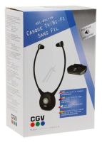 Logo Casque sans fil pour senior avec ampli son 20828