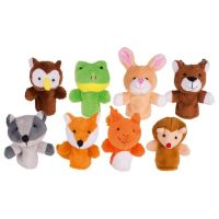 Logo Marionnettes  doigts, animaux de la fort 50962