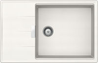 Logo Evier  encastrer luisina 1 bac, 1 gouttoir coloris polaris