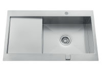 Logo Evier  encastrer luisina 1 bac, 1 gouttoir coloris inox lisse