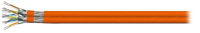 Logo Infralan cat.7 1000 awg23, s/ftp 8p cpr eca orange, 50m 99980dx.50-cpr