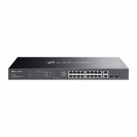 Logo Tp-link omada 20-port gigabit easy managed switch with 16-port poe+ 16x gigabit poe+ ports 2x gigabit non-poe ports 47761771