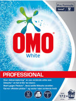 Logo Omo lessive en poudre professional white, 130 lavages, 6435002