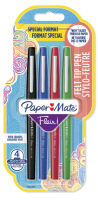 Logo Paper:mate stylo feutre flair original standard, tui de 4 5129108