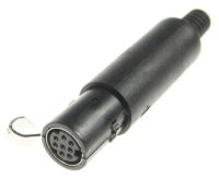 Logo Fiche din mini femelle in:8; avec protection mj-372/8
