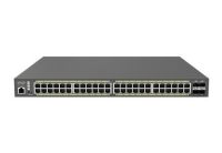 Logo Switch cloud managed 48xpoe+4sfp l2  ports giga rackable budget poe 740w ecs1552fp