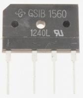 Logo Pont redresseur,15a 600vtyp:gsib1560-e3/45 3854557