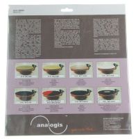 Logo Couvre plateau de haute qualit� matt cuir, rouge - 29mm, 90g mat six red