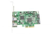 Logo Carte pci express > 2 x externes usb 3.0 + 2 x internes sata 89359