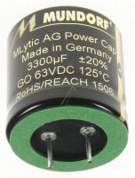 Logo Audio elko radial 125� 30x30mm snap-in mlgo63-3300