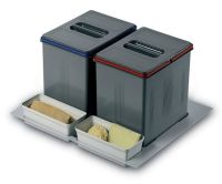 Logo Tritop 32l - poubelle tri slectif 2 x 16 litres zp 100 520