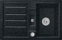 Logo Evier  encastrer villeroy & boch 1 bac, 1 gouttoir coloris chromit ev3306 02 j0