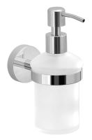 Logo Distributeur savon eros - distributeur de savon  fixer coloris chrom et verre satin 23811300200