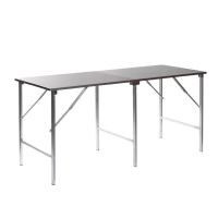 Logo Table de travail pliable en inox ft982