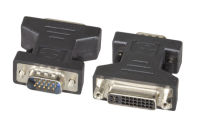 Logo Adaptateur dvi-vga, dvi-i 24+5 vers hd-sub 15, fm, noir eb462