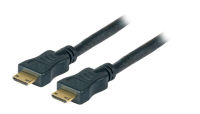 Logo C�ble hdmi haute vitesse avec eth., cc plug-plug 1,0m noir k5429.1v2