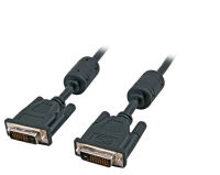 Logo C�ble dvi-d dual link, 2x dvi-d 24+1, mm, awg 24, 10,0m, noir k5434.10v2