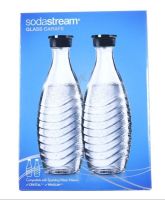 Logo Sodastream 2 carafes en verre pour machine  eau crystal 0,7l x540945