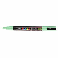 Logo Uni-ball marqueur  pigment posca (pc-3m) vert clair