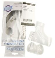 Logo Plinthe aspirante blanche avec coude & t 90 ensachee 42000234