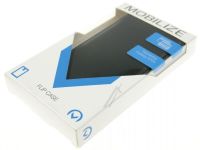 Logo Mobilize etui vertical pour samsung galaxy s10+, noir 24836