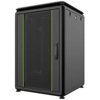 Logo 19'' 16u rack cabinet 600 x 600 x 897mm data line - noir w128316975