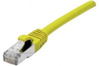 Logo Cordon rj45 cat�gorie 5e f/utp snagless jaune - 0,5 m 973-c-101