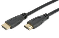 Logo C�ble de connexion haute vitesse hdmi 4k 60 hz avec ethernet, noir, 3 m icoc-hdmi2-4-030
