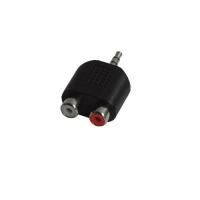 Logo Adaptateur jack-3,5mm. mle/ 2x rca-femelle, stro 5318694