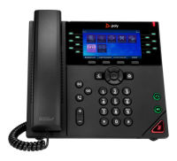 Logo Poly vvx 450 obi tlphone de bureau ip avec 12 lignes sip 640402