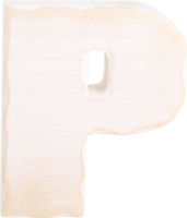 Logo Lettre en bois p 1233