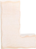 Logo Lettre en bois l 1229