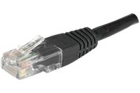 Logo C�ble rj45 cat6 u/utp premium noir - 7 m 246-c-777