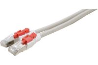 Logo C�ble rj45 cat6 s/ftp � verrouillage gris - 5 m 848-c-939
