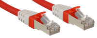 Logo Lindy s/ftp cat.6a cable red 0.3m lsoh incl. testprotocol 2910610
