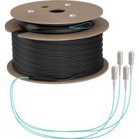 Logo C�ble principal u-dq(zn)bh om3 4g (1x4) sc-sc,150m dca lszh o8301s150om3