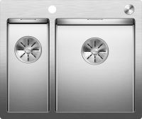 Logo Evier blanco claron - inox inox - 521647