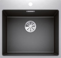 Logo Evier blanco subline - silgranit anthracite - 524113