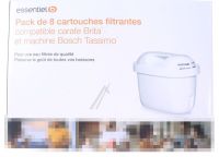 Logo Ebcfm8 cartouches filtrantes x8 compatible brita maxtra / maxtra + / bosch tassimo u862131