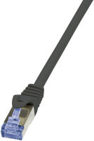 Logo C�ble rj45 cat.6a s/ftp 0,25 m, noir 11114245