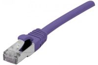 Logo Cordon rj45 cat�gorie 6a f/utp lsoh snagless violet - 2 m 854-c-319